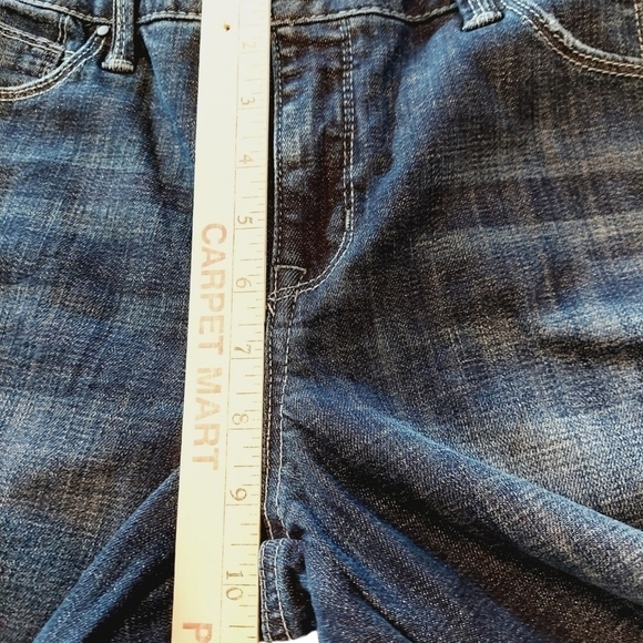 Laurie Felt Classic Girlfriend Jeans Size 6 Stretch Denim Embellished Stripe EUC - Picture 14 of 16